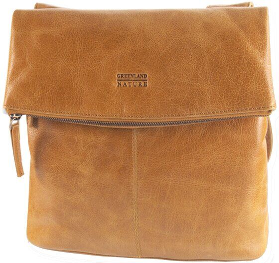Greenland Light bolso bandolera piel 28 cm braun Greenland Light bolso bandolera piel 28 cm braun