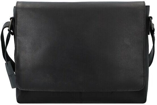 Burkely Vintage Juul Messenger Maletín piel 36 cm black Burkely Vintage Juul Messenger Maletín piel 36 cm black