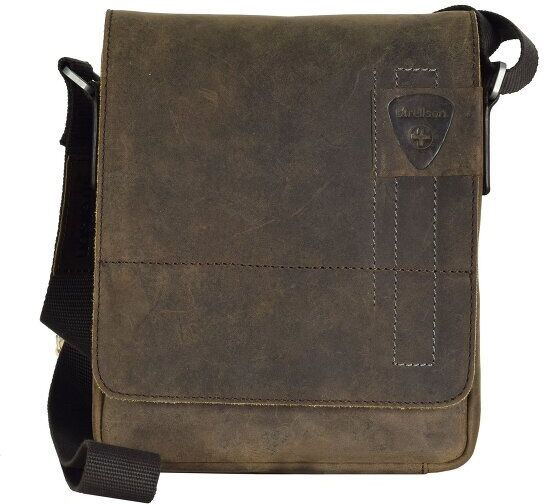 Strellson Richmond bolso bandolera piel 22 cm dark brown Strellson Richmond bolso bandolera piel 22 cm dark brown
