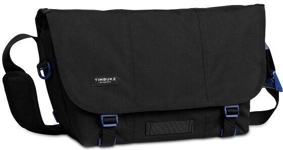 Timbuk2 Heritage Flight Classic Messenger M 46 cm compartimento para portatíl jet black/blue wish Timbuk2 Heritage Flight Classic Messenger M 46 cm compartimento para portatíl jet black/blue wish