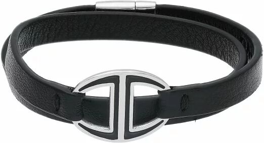 Davidoff Zino Pulsera piel 40 cm schwarz