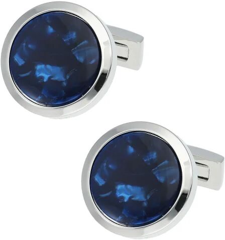 Davidoff Venice Gemelos para camisa latón 2 cm blausilber Davidoff Venice Gemelos para camisa latón 2 cm blausilber