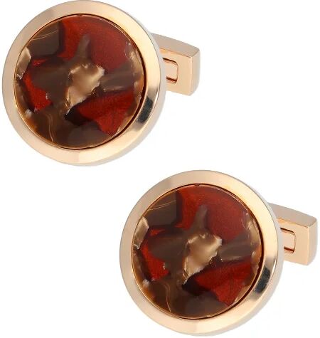 Davidoff Venice Gemelos para camisa latón 2 cm rotgold bordeaux Davidoff Venice Gemelos para camisa latón 2 cm rotgold bordeaux