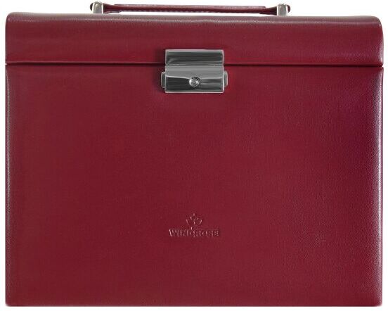 Windrose Merino Caja para joyas joyero 26 cm rot Windrose Merino Caja para joyas joyero 26 cm rot