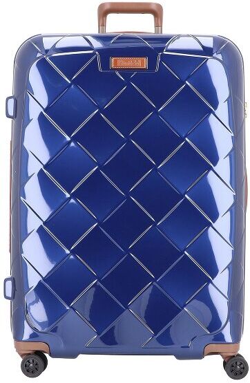 Stratic Leather & More Maleta 4 ruedas 75 cm blue Stratic Leather & More Maleta 4 ruedas 75 cm blue