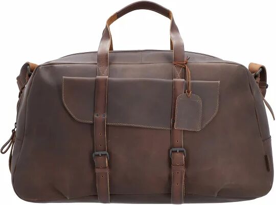 Aunts & Uncles Roughneck Weekender Bolso de viaje piel 58 cm coffee Aunts & Uncles Roughneck Weekender Bolso de viaje piel 58 cm coffee
