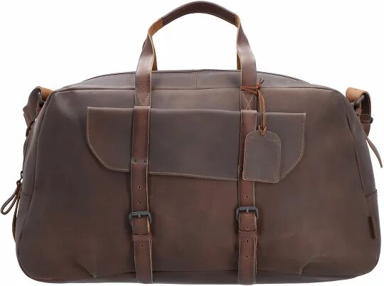 Aunts & Uncles Roughneck Weekender Bolso de viaje piel 58 cm coffee