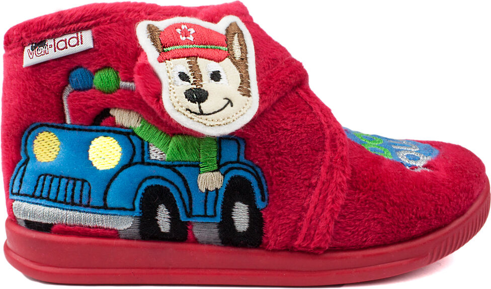 Vulladi ZAPATILLAS CASA  NIÑO DOG SQUAD  ROJO