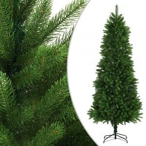 Árbol De Navidad Artificial Hojas Realistas Verde 240 Cm