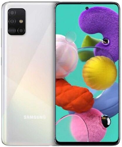 Samsung A515 Galaxy A51 4g 128gb 4gb Ram Dual-Sim White Samsung A515 Galaxy A51 4g 128gb 4gb Ram Dual-Sim White