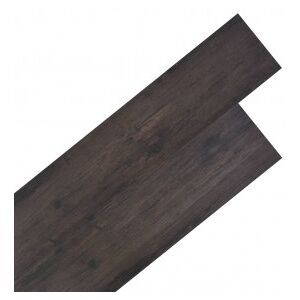 Lamas De Suelo No Autoadhesivas Pvc Roble Gris Oscuro 5.26 M²