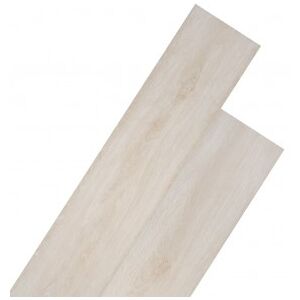 Lamas Para Suelo De Pvc Autoadhesivas 5.02m² 2mm Roble Blanco