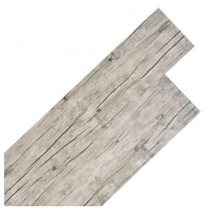 Lamas De Suelo No Autoadhesivas Pvc Roble Lavado 5.26 M² 2 Mm