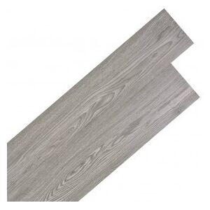 Lamas Para Suelo De Pvc Autoadhesivas 5.02m² 2mm Gris Oscuro