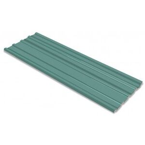 Panel Para Tejado Acero Galvanizado Verde 12 Unidades