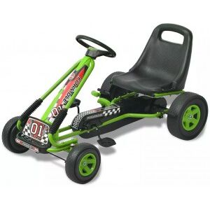 Kart Con Pedales Asiento Ajustable Verde