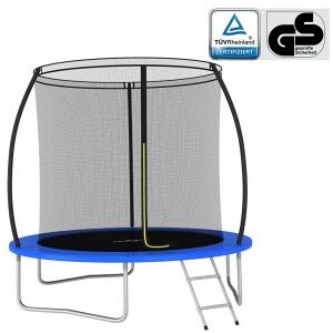 vidaXL Cama Elástica Redonda 100 Kg 244x55 Cm