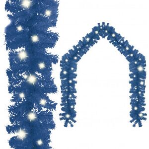 Guirnalda De Navidad Con Luces Led Azul 5 M