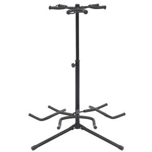 vidaXL Soporte Para Guitarra De Acero Negro