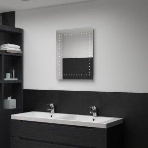 Espejo De Pared De Baño Con Led 50x60 Cm