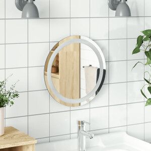 Espejo De Baño Led Redondo 40 Cm