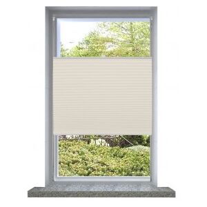 Plisé Para Ventana Persiana 70x125cm Crema