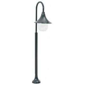 vidaXL Farola De Jardín Aluminio Verde Oscuro E27 120 Cm