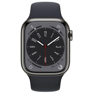 APPLE CPO Apple Watch Serie 8 41mm Gps + Celullar Acero Sport Band Negro Reacondicionado