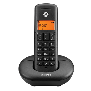 Telefono Inalambrico Dect Digital Motorola E201 Negro Ocasion
