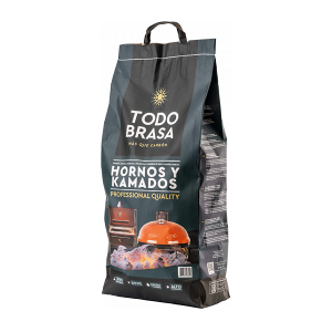 TodoBrasa Carbón Especial Hornos Y Kamados. Bolsa De 7 Kg. Minipalet 27 Uds.