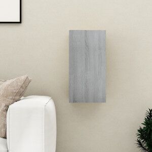 Mueble Para Tv Madera Contrachapada Gris Sonoma 30.5x30x60 Cm