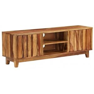 Mueble Para Tv De Madera Maciza De Sheesham 118x30x40 Cm