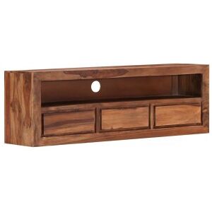 Mueble De Tv De Madera Maciza De Sheesham 120x30x40 Cm