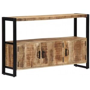 Aparador Madera Maciza De Mango 120x30x75 Cm