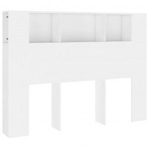 Mueble Cabecero Blanco 140x18.5x104.5 Cm