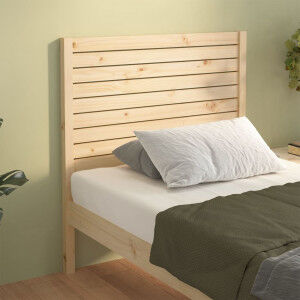 vidaXL Cabecero De Cama Madera Maciza De Pino 96x4x100 Cm