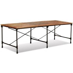 Mesa De Comedor De Madera Maciza Reciclada 240 Cm