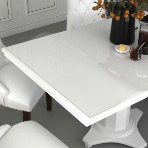 Protector De Mesa Pvc Transparente 200x100 Cm 1.6 Mm