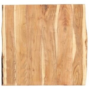 Superficie De Mesa De Madera Maciza De Acacia 58x(50-60)x3.8 Cm