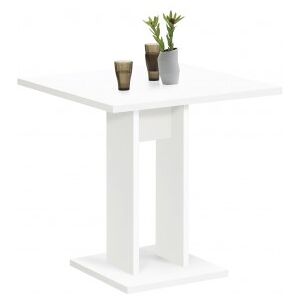 Fmd Mesa De Comedor Blanca 70 Cm