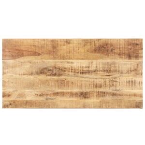 Superficie De Mesa Madera Maciza De Mango 15-16 Mm 120x60 Cm