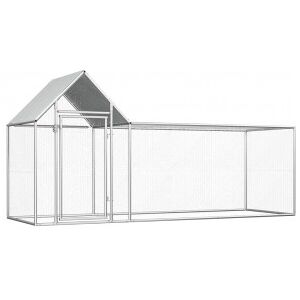 Gallinero De Acero Galvanizado 3x1x1.5 M