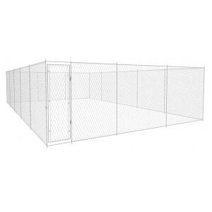 Perrera De Exterior De Acero Galvanizado 950x570x185 Cm