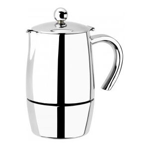 Cafetera Italiana Bra Magna 6 Tazas Acero Inoxidable