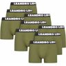 LEANDRO LIDO "Ravello" Hombre Calzoncillos bóxer Pack de 9 verde