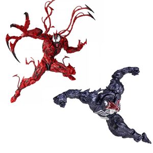 AliExpress Figura de acción Venom Joint de 16cm, juguetes móviles de PVC, colección de muñecos de anime, modelo