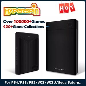 AliExpress Hyperspin-HDD con más de 100000 Juegos Retro Para PS4/PS3/PS2/Wii/Wiiu/SS/Game Cube/N64, disco duro
