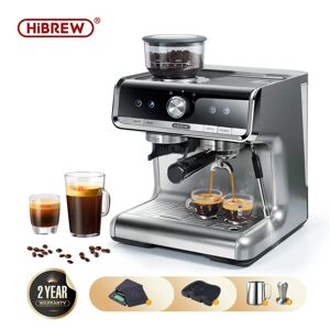 AliExpress HiBREW-Cafetera de nivel comercial Barista Pro de 19Bar, máquina de café de grano a Espresso con Kit