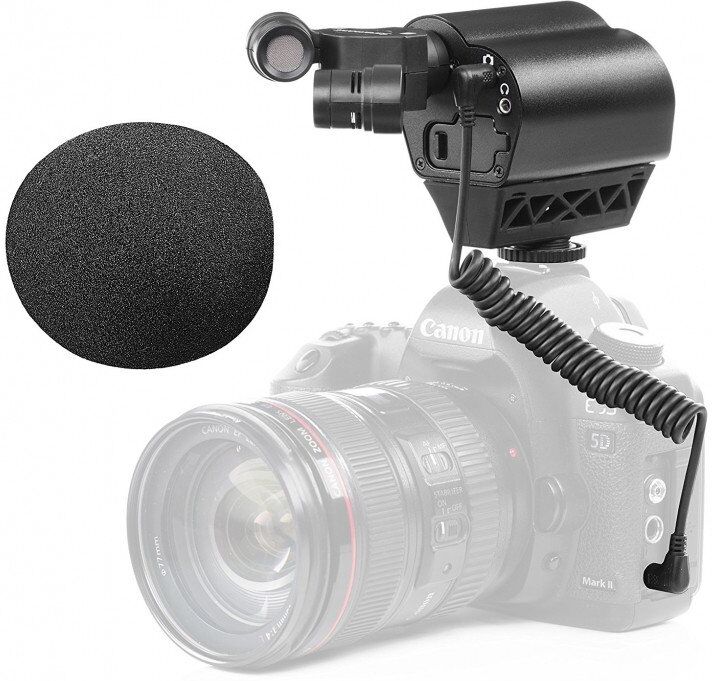 Saramonic  Vmiv Microfono Condensador Estereo Saramonic  Vmiv Microfono Condensador Estereo