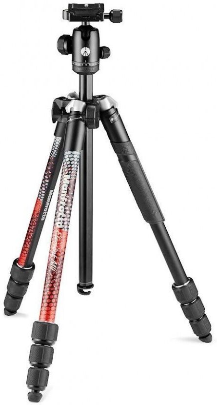 Manfrotto Element Mii Tripode + Rotula - Rojo